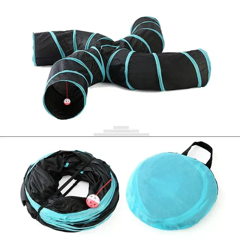 Durable and versatile cat tunnels for indoor and outdoor play.